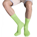 Limette - Back - Karbian Baumwolle City Herren Socken