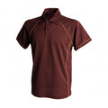 Front - Finden & Hales Herren Sport Polo-Shirt, Kurzarm