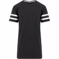 Front - Build Your Brand Unisex Streifen Jersey Kurzarm T-Shirt