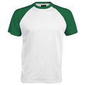 Front - Kariban Herren Baseball T-Shirt