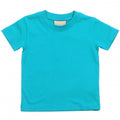 Front - Larkwood Baby T-Shirt mit Rundausschnitt