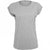 Front - Build Your Brand - T-Shirt Überschnittene Schulter für Damen