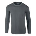 Front - Gildan - "Softstyle" T-Shirt für Herren/Damen Unisex  Langärmlig
