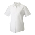 Front - Russell Collection - Hemd Pflegeleicht für Damen  kurzärmlig