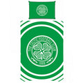 Front - Celtic FC offizielles Pulse Einzelbett Bettwäsche-Set
