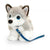 Front - Keel Toys Signature Cuddle Husky Welpe Mit Leine