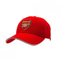 Front - Arsenal FC Unisex Super Core Baseballkappe