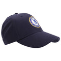 Front - Chelsea FC Unisex Baseball Kappe mit Club Wappen