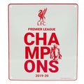 Front - Liverpool FC - Türschild "Premier League Champions", 2020