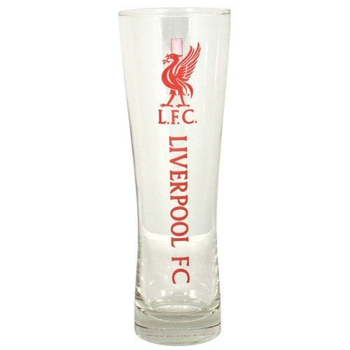 Front - Fußball Bierglas / Weizenglas mit Liverpool FC Logo