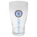 Front - Fußball Bierglas / Glas mit Chelsea FC Logo