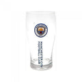 Front - Fußball Bierglas / Glas mit Manchester City FC Logo