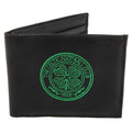 Front - Celtic FC Herren Leder Geldbörse mit Club Wappen