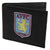 Front - Aston Villa FC Herren Leder Geldbörse mit Club Wappen