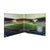 Front - Leder-Geldbeutel mit Aston Villa FC Fußball-Stadium Design