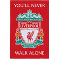 Front - Liverpool FC - "You never walk alone" - Decke, Fleece