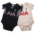Front - Tottenham Hotspur FC - "2023-2024" Bodysuit für Baby (2er-Pack)