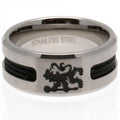 Front - Chelsea FC Inlay Ring Schwarz