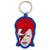 Front - David Bowie -PVC Schlüsselanhänger
