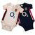 Front - England RFU - Bodysuit für Baby (2er-Pack)