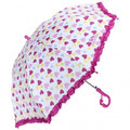 Front - Trespass Mädchen Regenschirm Clarissa mit Muster