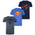 Front - Superman - T-Shirt für Herren (3er-Pack)