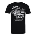Front - Ford - "Mustang Detroit" T-Shirt für Herren