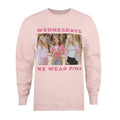 Front - Mean Girls - "Pink Wednesdays" Sweatshirt für Damen