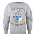 Front - Disney - "No Pants No Problem" Sweatshirt für Damen