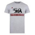 Front - Republic of California - T-Shirt für Herren