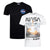 Front - NASA - "Mission Control" T-Shirt für Herren (2er-Pack)