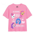 Front - My Little Pony - "Texting Ponies" T-Shirt für Mädchen