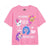 Front - My Little Pony - "Texting Ponies" T-Shirt für Mädchen