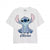 Front - Lilo & Stitch - "Aloha" T-Shirt für Mädchen