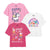 Front - Peppa Pig - "Friends & Family" T-Shirt für Mädchen (3er-Pack)