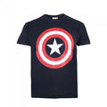 Front - Captain America - T-Shirt für Jungen
