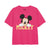 Front - Mickey Mouse - "Cute" T-Shirt für Mädchen