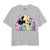 Front - Disney - "Rainbow Head" T-Shirt für Mädchen