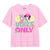 Front - Disney - "Good Vibes Only" T-Shirt für Mädchen