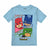 Front - PJ Masks - "Comic Heroes" T-Shirt für Jungen