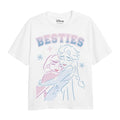 Front - Frozen - "Besties" T-Shirt für Mädchen