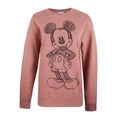 Front - Disney - "Mickey Forward" Sweatshirt Rundhalsausschnitt für Damen