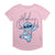 Front - Lilo & Stitch - "Aloha" T-Shirt für Damen