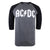Front - AC/DC - T-Shirt für Herren3/4 Ärmel
