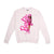 Front - Barbie - "Pink Power" Sweatshirt Rundhalsausschnitt für Damen