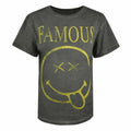 Front - SmileyWorld - "Famous" T-Shirt für Damen