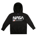 Front - NASA - "National Aeronautics" Kapuzenpullover für Jungen