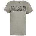 Front - Marvel - T-Shirt Logo für Damen