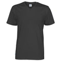 Front - Cottover - T-Shirt V-Ausschnitt für Herren