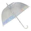 Front - X-Brella Kuppel-Regenschirm, schillernd